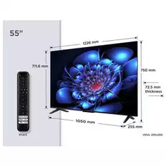 TCL 55 Inch 55P6K Smart 4K UHD HDR DLED TV
