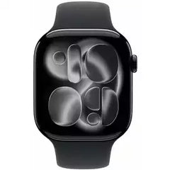 Apple Watch Series 11 GPS 46mm Jet Black Sport Band - S/M