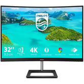 PHILIPS 328E1CA 4K Ultra HD 31.5" Curved LED Monitor - Black