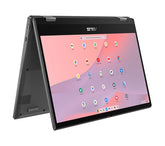 ASUS CM14 Flip 14" 2 in 1 Chromebook - MediaTek Kompanio 520, 128 GB eMMC, Grey