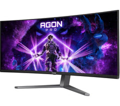 AOC AGON PRO AG346UCD Wide Quad HD 34" Curved OLED Gaming Monitor - Black
