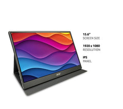 ACER PM161QB1 Full HD 15.6" IPS LCD Portable Monitor - Black