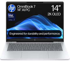 HP OmniBook 7 AI 14" Laptop - Intel® Core™ Ultra 7, 1 TB SSD, Silver