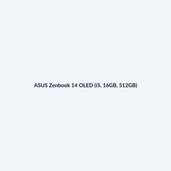 ASUS Zenbook 14 OLED (i5, 16GB, 512GB)
