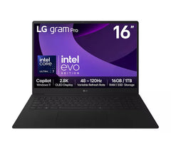 LG gram Pro 16Z90TP-K.AA78A1 16" Laptop - Intel® Core™ Ultra 7, 1 TB SSD, Black