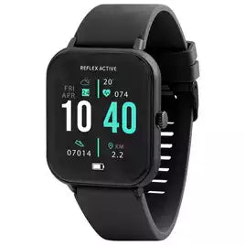 Reflex Active Nexus Series 23 Black Strap Smart Watch