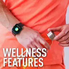 Reflex Active Nexus Series 23 Black Strap Smart Watch