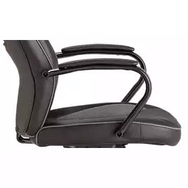Argos Home Faux Leather Mid Back Gaming Chair - Black