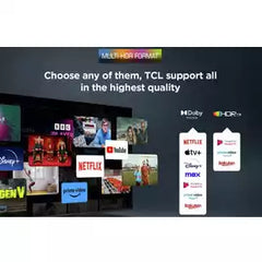TCL 55 Inch 55P6K Smart 4K UHD HDR DLED TV