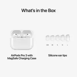 Apple AirPods Pro 3 with MagSafe Charging Case