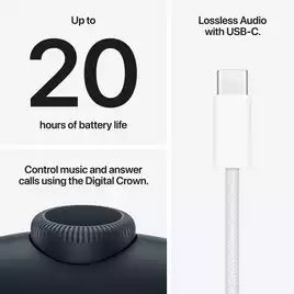 Apple AirPods Max 2 Over-Ear Wireless Headphones - Midnight