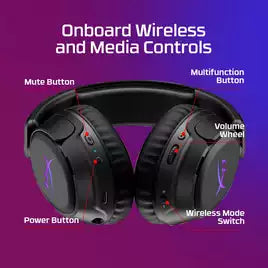 HyperX Cloud Flight 2 PS5, Switch & PC Wireless Headset
