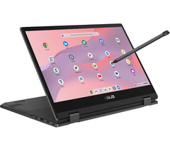 ASUS CM14 Flip 14" 2 in 1 Chromebook - MediaTek Kompanio 520, 128 GB eMMC, Grey