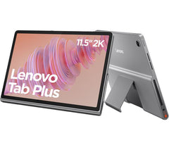 LENOVO Tab Plus 11.5" Tablet with Sleeve - 128 GB, Luna Grey