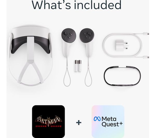 META Meta Quest 3S Virtual Reality Headset & Controllers - 128 GB