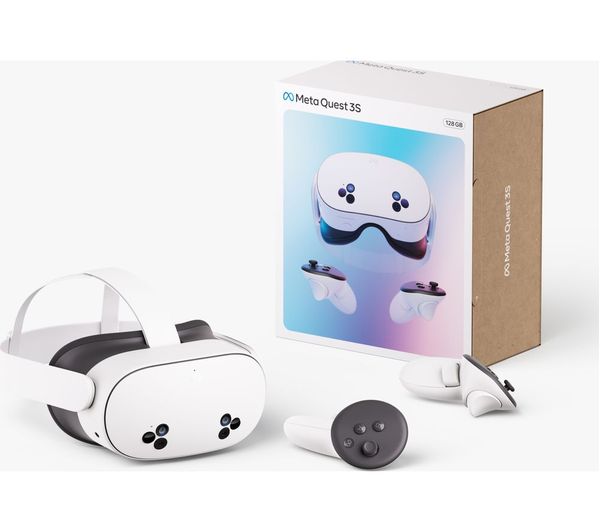 META Meta Quest 3S Virtual Reality Headset & Controllers - 128 GB