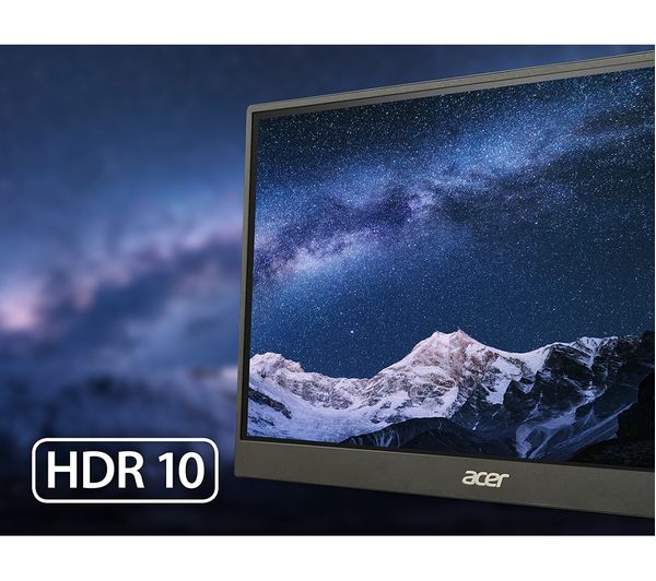 ACER PM161QB1 Full HD 15.6" IPS LCD Portable Monitor - Black