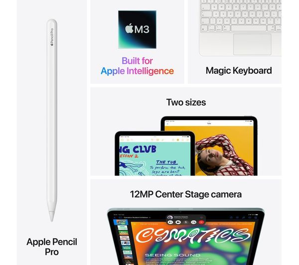 APPLE 13" iPad Air (2025) - 128 GB, Starlight