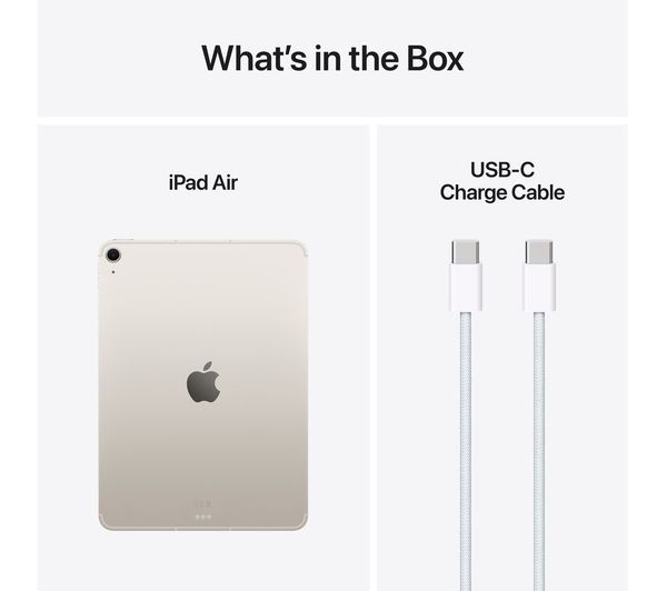 APPLE 13" iPad Air (2025) - 128 GB, Starlight