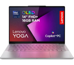 LENOVO Yoga Slim 7 Aura Edition 14" Laptop, Copilot+ PC - Intel® Core™ Ultra 5, 512 GB SSD, Grey
