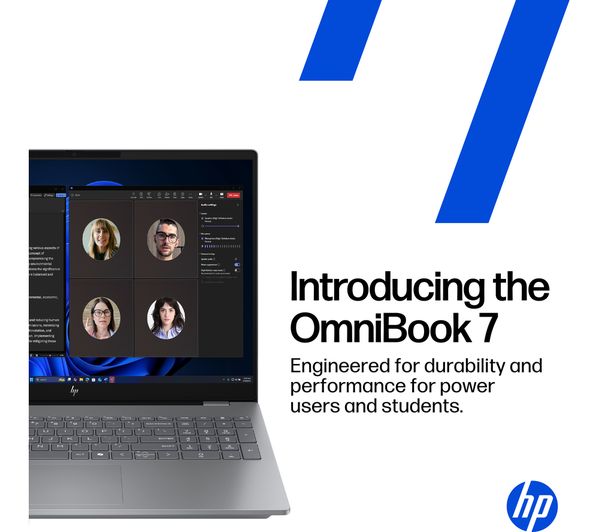 HP OmniBook 7 AI 14" Laptop - Intel® Core™ Ultra 7, 1 TB SSD, Silver