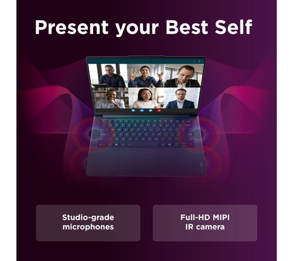 LENOVO Yoga Slim 7 14.5" Laptop, Copilot+ PC - Snapdragon X Plus, 1 TB SSD, Cosmic Blue