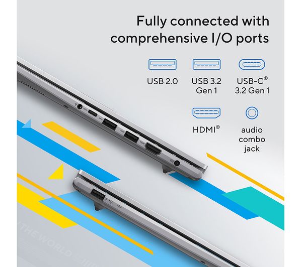 ASUS Vivobook 14 X1404VA 14" Laptop - Intel® Core™ 5, 512 GB SSD, Silver