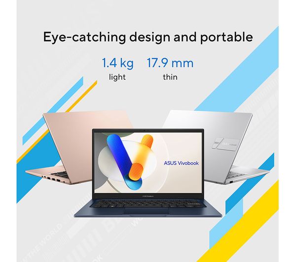 ASUS Vivobook 14 X1404VA 14" Laptop - Intel® Core™ 5, 512 GB SSD, Silver