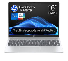 HP OmniBook 5 16" Laptop - Intel® Core™ i7, 512 GB SSD, Silver