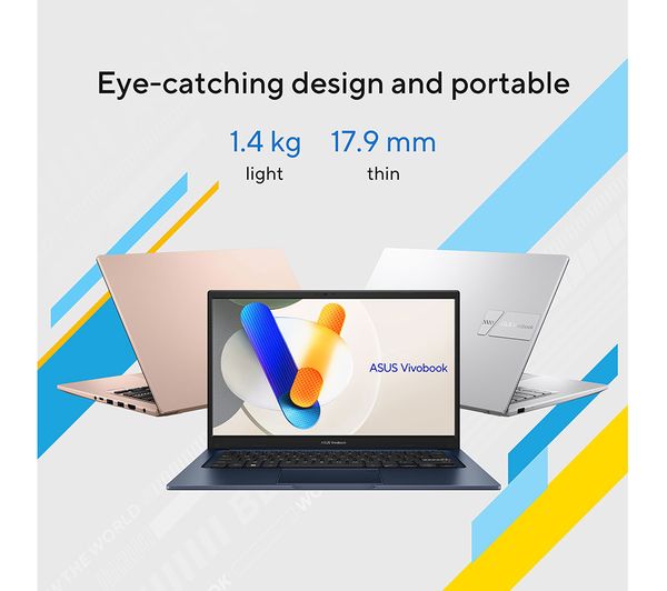 ASUS Vivobook 14 X1404VA 14" Laptop - Intel® Core™ 7, 1 TB SSD, Siver