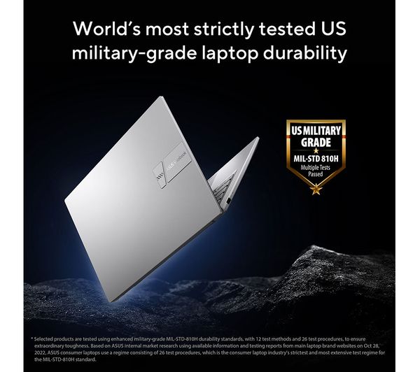 ASUS Vivobook 14 X1404VA 14" Laptop - Intel® Core™ 7, 1 TB SSD, Siver