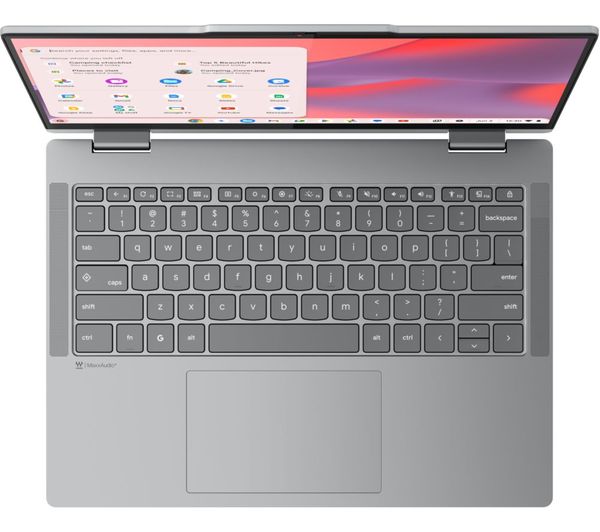 LENOVO 14" 2 in 1 Chromebook - Intel® Celeron®, 128 GB UFS, Grey