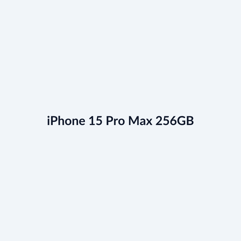 iPhone 15 Pro Max 256GB