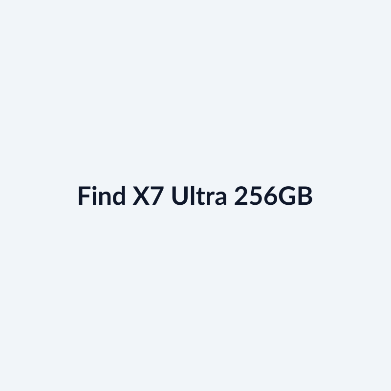 Find X7 Ultra 256GB