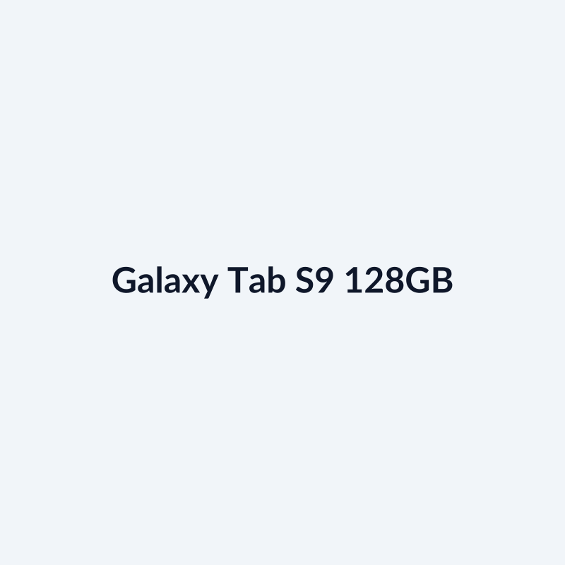 Galaxy Tab S9 128GB
