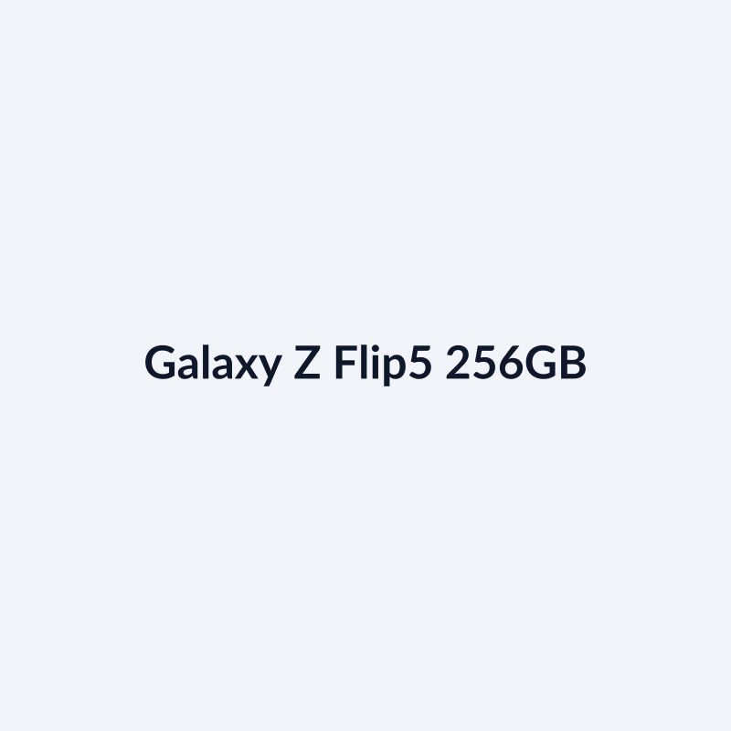 Galaxy Z Flip5 256GB
