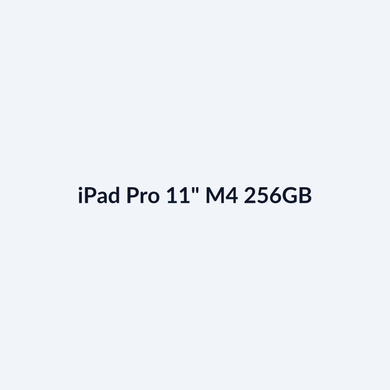 iPad Pro 11" M4 256GB