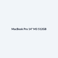 MacBook Pro 14" M3 512GB